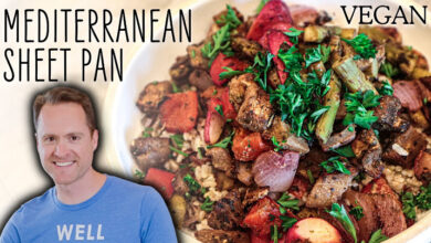Mediterranean Breeze: Vegan Vegetable Pan Recipe
